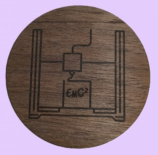 Wooden Round Coaster - 3 1/2" Round, set of 9, designed from your unique idea