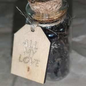 "All My Love", Jar filled with "Love"